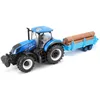 Image de BBurago 1/32 Tracteur T7.315 New Holland Avec Remorque - Collection Ferme