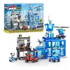 Image de Set de construction - Police Station - Construis Le Quartier Général de Police avec Prison et Véhicules - 889 pièces