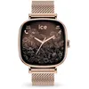 Image de Montre Femme ConnectÃ©e Ice Smart Sq 2.0 Rose Gold 1. Maille Milanaise 1.7 - 37mm