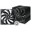 Image de ARCTIC F12 PWM PST Boitier PC Ventilateur 12 cm Noir 5 piÃ¨ce(s)