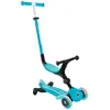 Image de GLOBBER Globber - Trottinette Évolutive Go-Up Active Lights 360 - Bleu Aqua
