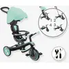 Image de Tricycle Explorer 4 en 1 évolutif draisienne menthe TU