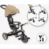 Image de Tricycle Explorer 4 en 1 évolutif draisienne beige TU