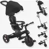 Image de Tricycle Explorer 4 en 1 évolutif draisienne noir TU