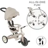 Image de Tricycle Ãvolutif Explorer 4 En 1 Deluxe Eco Taupe