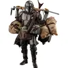 Image de Figurine Hot Toys TMS052 - Star Wars : The Mandalorian - The Mandalorian & Grogu Deluxe Version