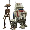 Image de Figurine Hot Toys TMS086 - Star wars : The Book Of Boba Fett - R5-D4 & Pit Droid & BD-72