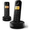 Image de Philips D1602B - Téléphone sans fil avec ID d'appelant - DECT\GAP + combiné supplémentaire