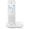 Image de Philips Téléphone sans fil Philips fixe avec répondeur D2751W Solo Blanc