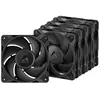 Image de ARCTIC Freezer P12 Pro PST - 5 Pack Boitier PC Ventilateur 12 cm Noir 5 piÃ¨ces