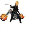 Image de Figure Hot Toys MMS133 - Marvel Comics - Ghost Rider - Ghost Rider With Hellcycle