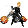 Image de Hot Toys Figurine Hot Toys Mms133 - Marvel Comics - Ghost Rider - Ghost Rider With Hellcycle