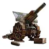 Image de Takom Couverture 2032 - ModÃ¨le Kit De Krupp 21 Cm Mortier 10/16-Takom