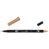 Image de Tombow Feutre Dessin Double Pointe Abt Dual Brush Pen 977 Marron Cuir