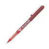 Image de Pilot Stylo Roller Pointe MÃ©tal 0,5 Mm Encre Liquide Rouge V-Ball 05