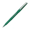 Image de Pilot Stylo Feutre Pointe Fine BaguÃ©e MÃ©tal Encre Verte Corps Plastique Couleur Fineliner