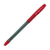Image de Pilot Stylo Ã Bille Pointe Extra-Large Encre Rouge Corps Cristal Avec Grip AntidÃ©rapant + Capuchon Bps-Gp