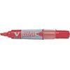 Image de Marqueur tableau Blanc V-Board Master pointe biseautée moyen Rouge Pilot