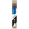 Image de PILOT FRIXION SET DE 3 RECHARGES NOIR