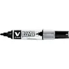 Image de Pilot - Marqueur Tableau Blanc V-board Master Pointe Ogive Noir