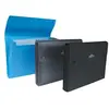 Image de Pentel recycology chemise cd14a rangement en plastique 50 % recyclé, format a4, 13 compartiments, noir