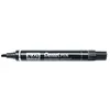 Image de Pentel - Marqueur permanent N60, noir, pointe biseautée