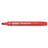 Image de Pentel - Marqueur permanent N60, pointe biseautée, rouge