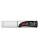 Image de UNIBALL MARQUEUR CRAIE BISEAU BLANC