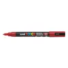 Image de POSCA PC3M PTE FINE ROUGE
