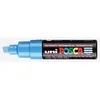 Image de POSCA PC8K PTE LARGE BISEAU BLEU CL