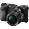 Image de Sony Sony a6000 ILCE-6000L - Appareil photo numérique - sans miroir - 24.3 MP - APS-C - 3x zoom optique objectif 16-50 mm - Wi-Fi, NFC - noir