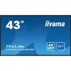 Image de iiyama ProLite LH4341UHS-B2 - Classe de diagonale 43" (42.5" visualisable) écran LCD rétro-éclairé par LED - signalisation numérique - 4K UHD (2160p) 3840 x 2160 - noir, brillant