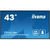 Image de Iiyama iiyama ProLite LH4360UHS-B2AG - 43" écran LCD rétro-éclairé par LED - signalisation numérique - avec lecteur multimédia SoC intégré - Android - 4K UHD...
