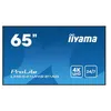 Image de iiyama ProLite LH6541UHS-B1AG - Classe de diagonale 65" (64.5" visualisable) écran LCD rétro-éclairé par LED - signalisation numérique - 4K UHD (2160p) 3840 x 2160 - Collerette noire avec finition brillant