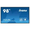 Image de iiyama ProLite LH9875UHS-B2AG - 98" Ã©cran LCD rÃ©tro-Ã©clairÃ© par LED - signalisation numÃ©rique - avec lecteur multimÃ©dia intÃ©grÃ© / capacitÃ© PC Ã  insertion optionnelle - 4K UHD (2160p) 3840 x 2160 - cadre...