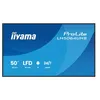 Image de iiyama ProLite LH5064UHS-B1AG - Classe de diagonale 50" (49.5" visualisable) écran LCD rétro-éclairé par LED - signalisation numérique - avec lecteur multimédia SoC intégré - 4K UHD (2160p) 3840 x 2160 - cadre noir avec finition mate