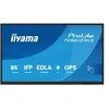 Image de iiyama ProLite TE8612MIS-B4AG - Classe de diagonale 86" (85.6" visualisable) écran LCD rétro-éclairé par LED - signalétique numérique interactive - avec écran tactile (multi-touch) / capacité PC en option (slot-in) - 4K UHD (2160p) 3840 x 2160 - D