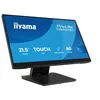 Image de iiyama ProLite T2254MSC-B2AG - Écran LED - 21.5" (18.7" visualisable) - écran tactile - 1920 x 1080 Full HD (1080p) @ 100 Hz - IPS - 300 cd/m² - 1300:1 - 4 ms - HDMI, DisplayPort - haut-parleurs - noir