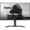 Image de iiyama G-MASTER Black Hawk GB2741HSU-B1 - Écran LED - jeux - 27" - 1920 x 1080 Full HD (1080p) @ 144 Hz - IPS - 350 cd/m² - 1500:1 - 1 ms - HDMI, DisplayPort - haut-parleurs - noir, mat