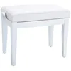 Image de Rpb-300wh Roland - Banquette Piano - Bois Massif - Vinyle Blanc SatinÃ© - Assise Rpb-300wh