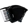 Image de Roland Fr-1x Bk V-Accordion AccordÃ©on Ã Clavier De Piano Noir