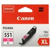 Image de cartouche d'encre canon cli-551 magenta xl