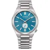 Image de Citizen Montre Hommes Citizen Nk5010-51l - Argent Acier Inoxydable - 40mm - Bleu - 5 Bar - 147g