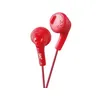 Image de JVC HA-F14 Gumy phones - Écouteurs - embout auriculaire - filaire - jack 3,5mm - rouge
