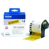 Image de Brother DK-22606 Etiket Zwart op geel (62 mm)