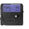 Image de Brother BTAG-F31 - Noir sur violet - Rouleau (1,2 cm x 4 m) 1 cassette(s) boîte de suspension - bande d'étiquettes