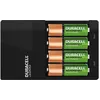 Image de Duracell High-Speed Value CEF14 - 4 h chargeur de batteries - (pour 4xAA/AAA) 2 x type AA - NiMH - 1300 mAh - 7 Watt - avec 2 piles rechargeables AAA NiMH 750 mAh