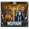 Image de Pack 2 Figurines Marvel Legends Series Wolverine et Lilandra Neramani