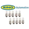 Image de Ring 10 Ampoules T4w - 12v - Ba9s - Temoin