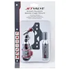 Image de Gonfleur Weldtite Jetvalve Avec Support Fixation Porte Bidon - Livre Avec 2 Cartouches 16gr. (Sur Carte)